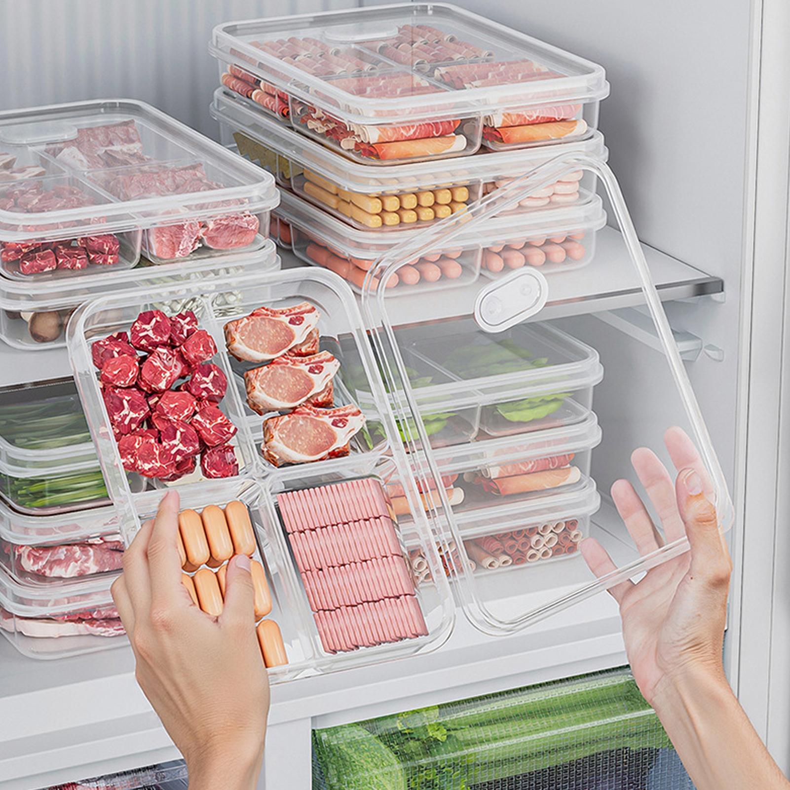 1PC Refrigerator Storage Box M - đánh giá và giá Food Storage Quart