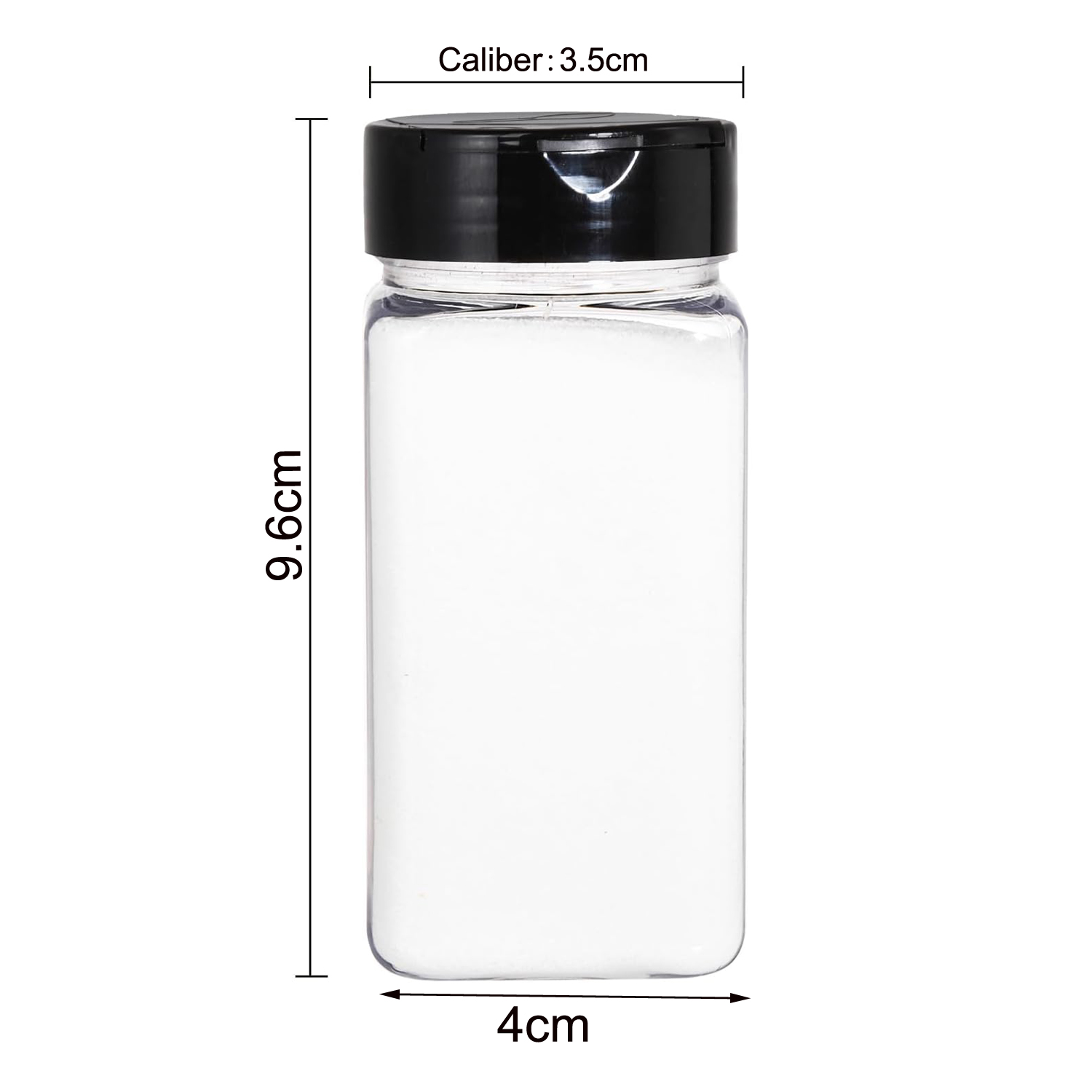 Square Large Plastic Spice Jar - đánh giá và giá Food Storage Box Large