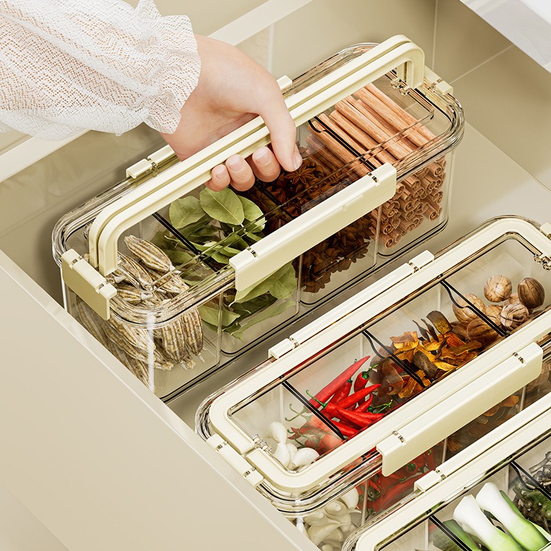 Portable Spice Storage Box Hou - đánh giá và giá Food Storage Box Large