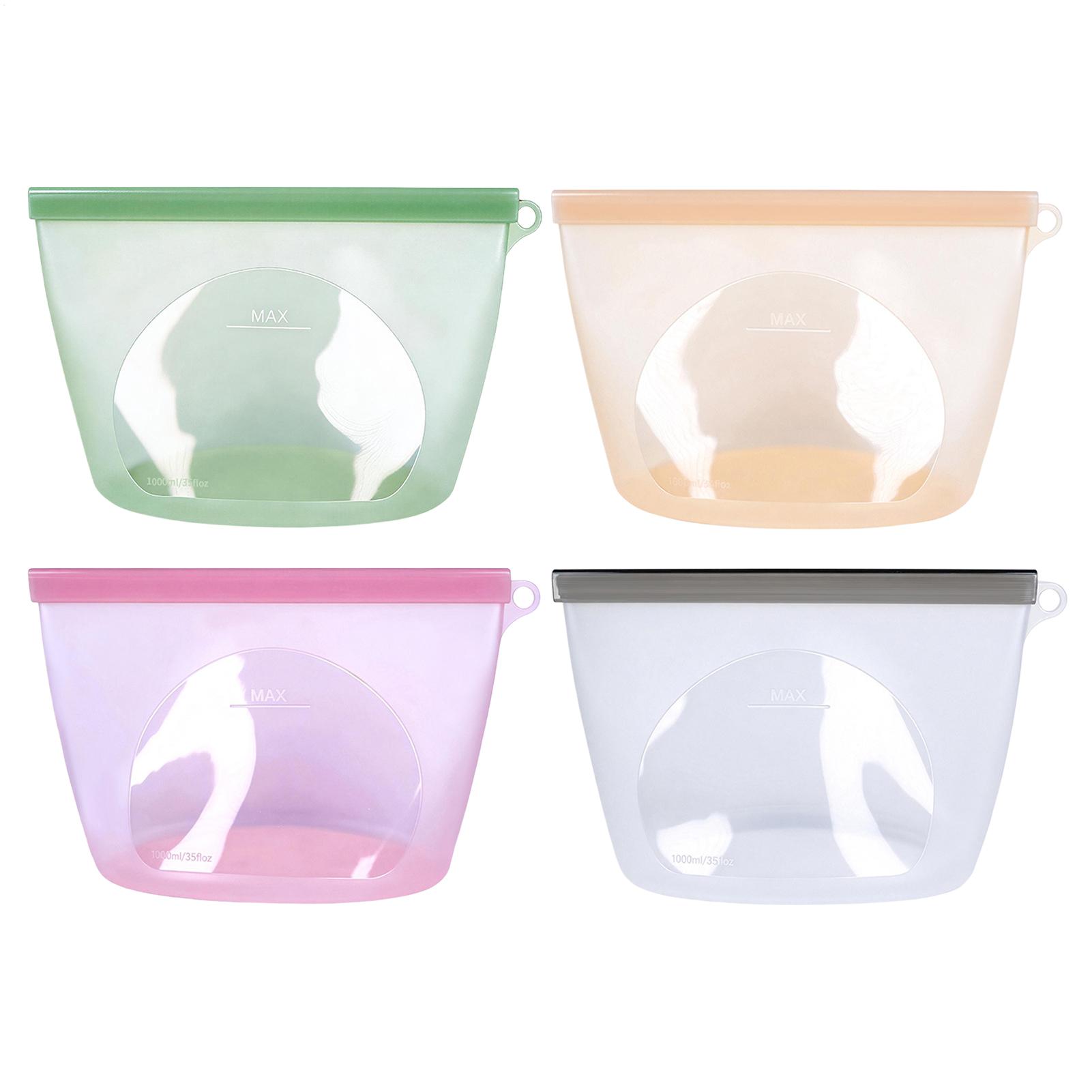 Silicone Food Storage Bags 100 - đánh giá và giá Food Storage Ziploc