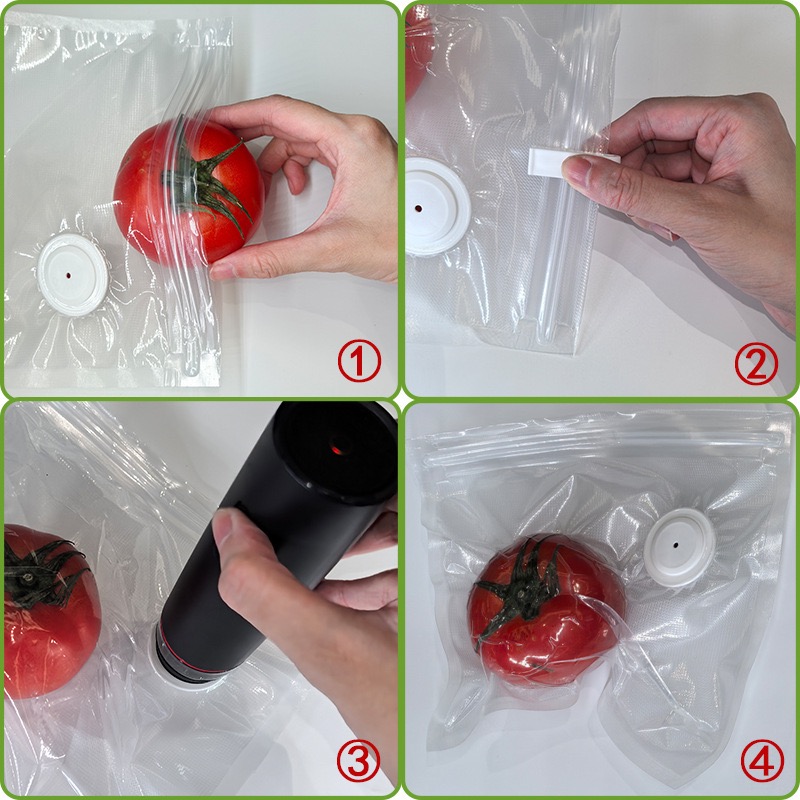 New Reusable Air Vacuum Storag - đánh giá và giá Food Storage Bags Reusable