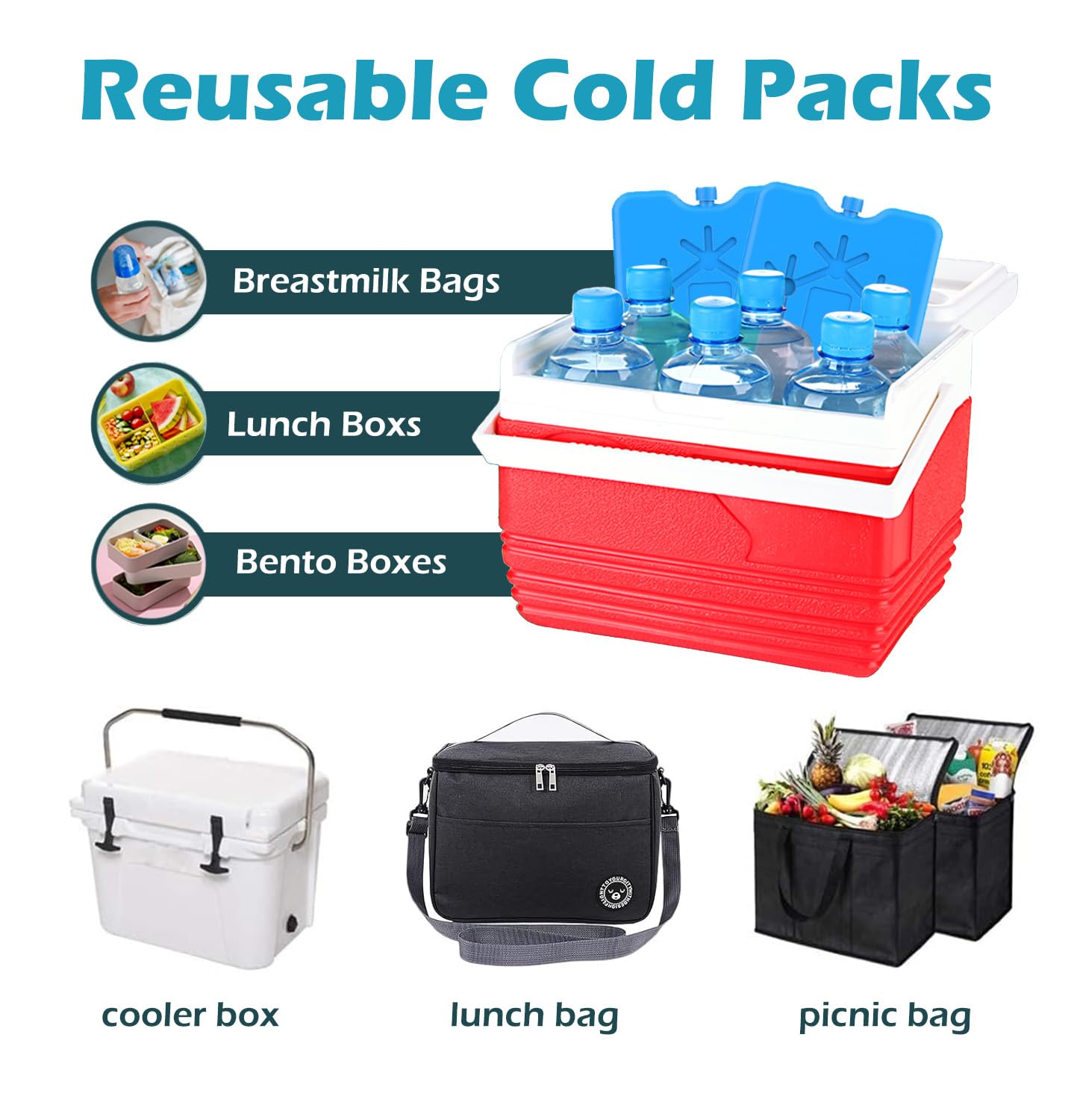 1-5 Piece Ice Block for Insula - đánh giá và giá Food Storage Hiking