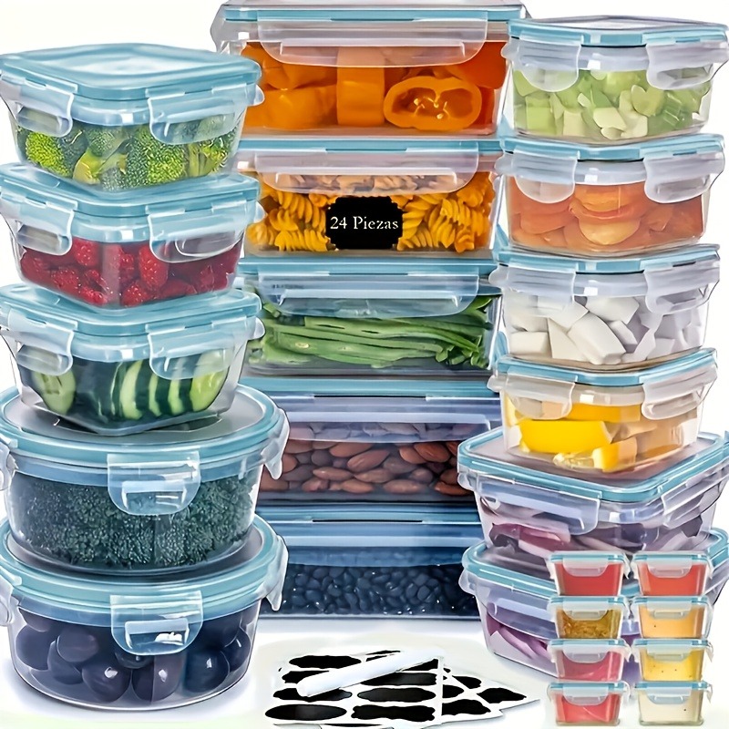 48PCS BPA-Free Food Storage Se - đánh giá và giá Food Storage Meal Prep