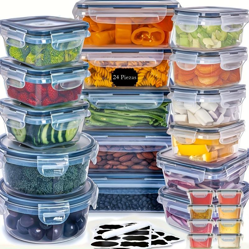 48PCS BPA-Free Food Storage Se - đánh giá và giá Food Storage Meal Prep