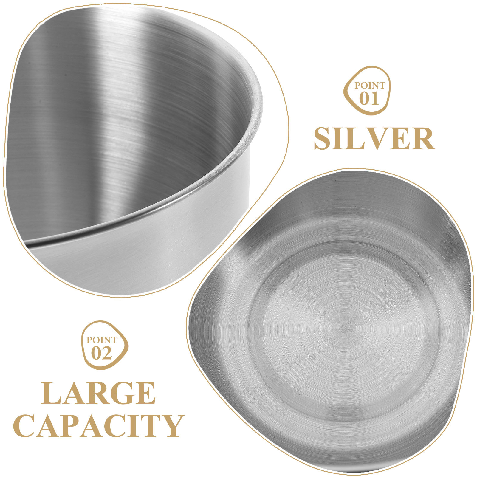 Deep Stainless Steel Mixing Bo - đánh giá và giá Food Storage Meal Prep