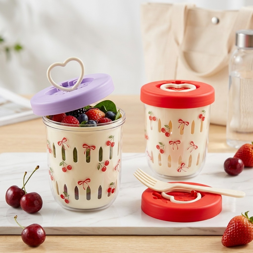 Plastic Salad Container with L - đánh giá và giá Food Storage Yogurt