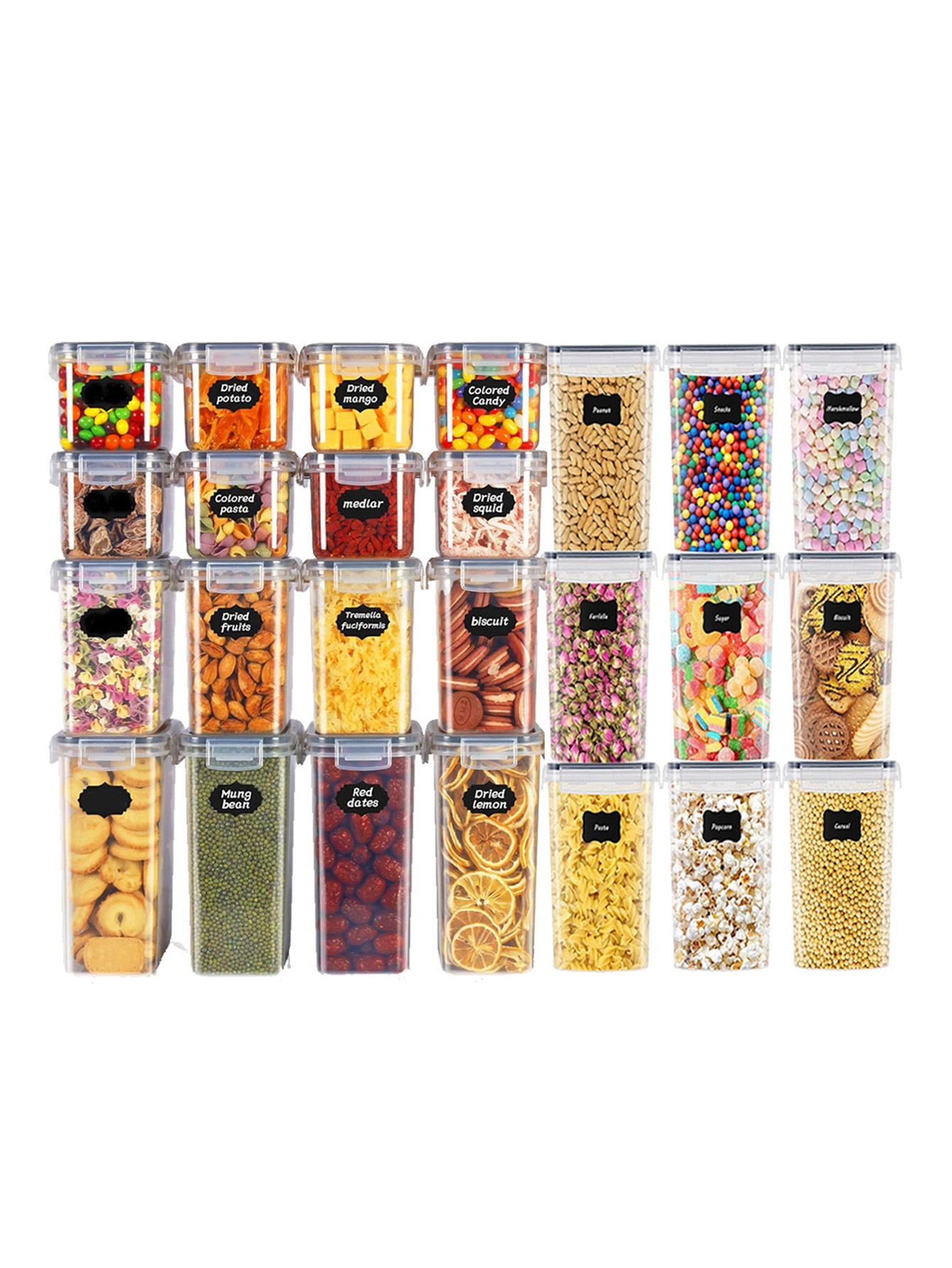 48pcs, Sealed Food Storage Con - đánh giá và giá Food Storage Meal Prep