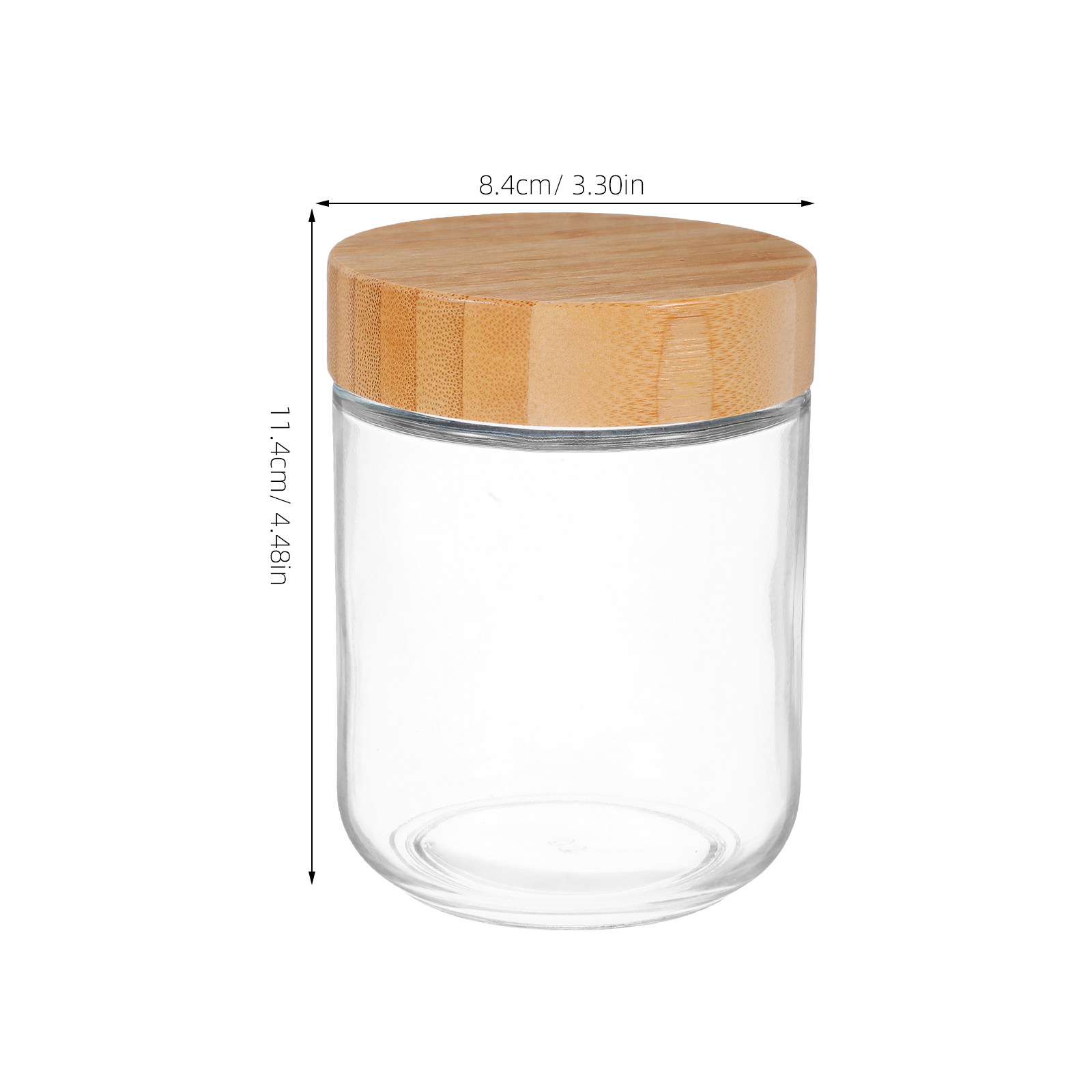 4Pcs Glass Kitchen Storage Jar - đánh giá và giá Food Storage Glass Jar