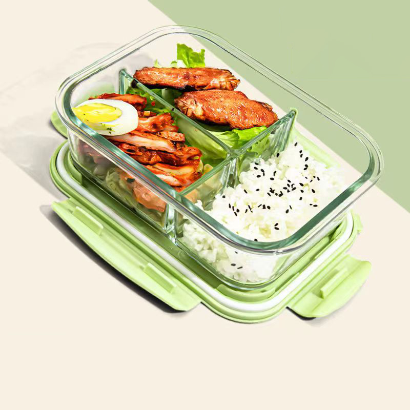 Phong Cách Mới Hộp Cơm Thủy Ti - đánh giá và giá Food Storage Glass Jar