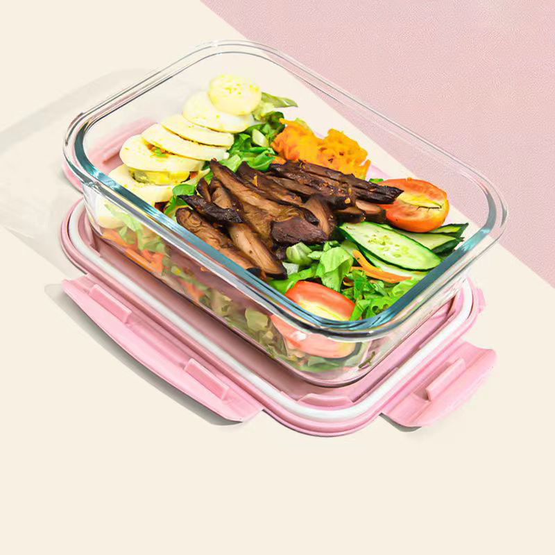 Phong Cách Mới Hộp Cơm Thủy Ti - đánh giá và giá Food Storage Glass Jar