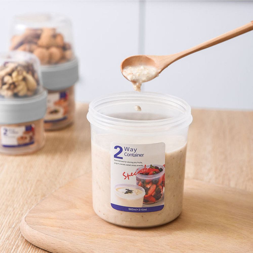 Double Layer Leakproof Food Ca - đánh giá và giá Food Storage Yogurt