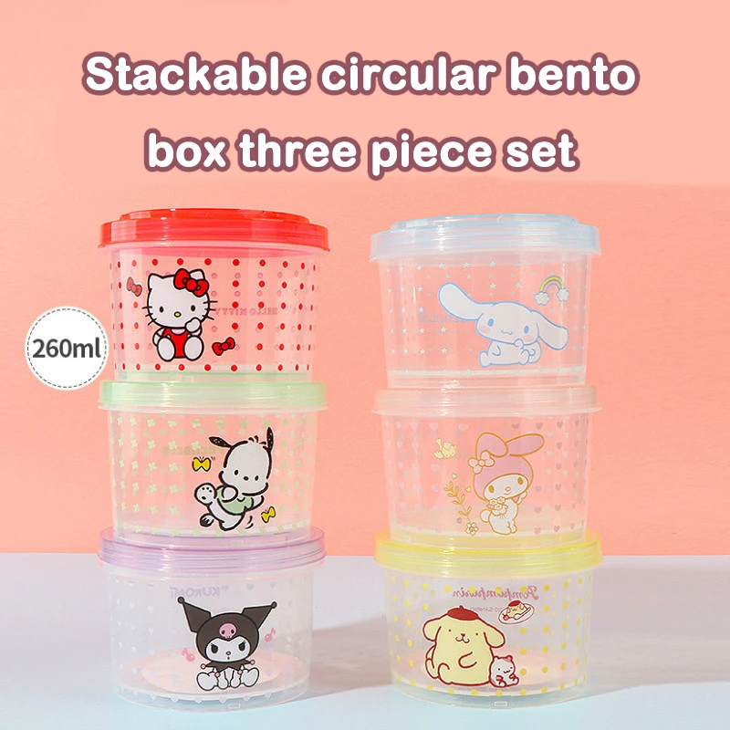 Kitty Bento Box Set 3 Pieces C - đánh giá và giá Food Storage Quart
