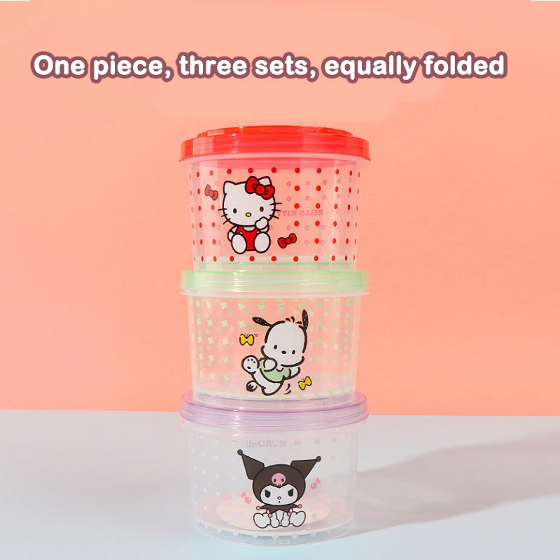 Kitty Bento Box Set 3 Pieces C - đánh giá và giá Food Storage Quart